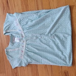 Womens small cotton gown